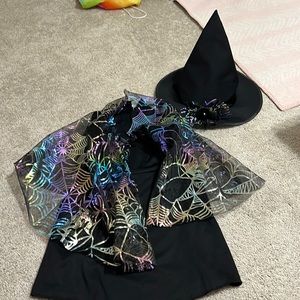 Girls witch costume. Comes with hat and cape